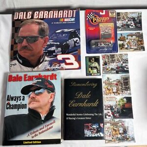 RARE VINTAGE Dale Earnhardt Memorabilia Collection **Pictures of his Memorial**